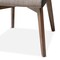 Baxton Studio Kimberly Mid-Century Modern Beige and Brown Dining Chair, PK2 134-7181 - alternate 8